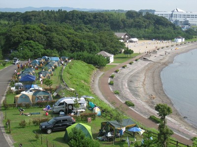 糸ヶ浜海浜公園キャンプ場