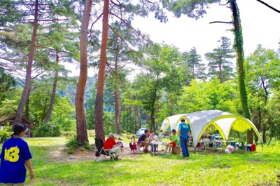 南砺市閑乗寺公園キャンプ場