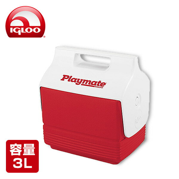 プレイメイト ミニ クーラーボックス #12424 ディアブロレッド クーラーボックス クーラーBOX クーラーバッグ 保冷バッグ 小型 キャンプ用品 イグルー(IGLOO) ★国内正規品★ 【送料無料】