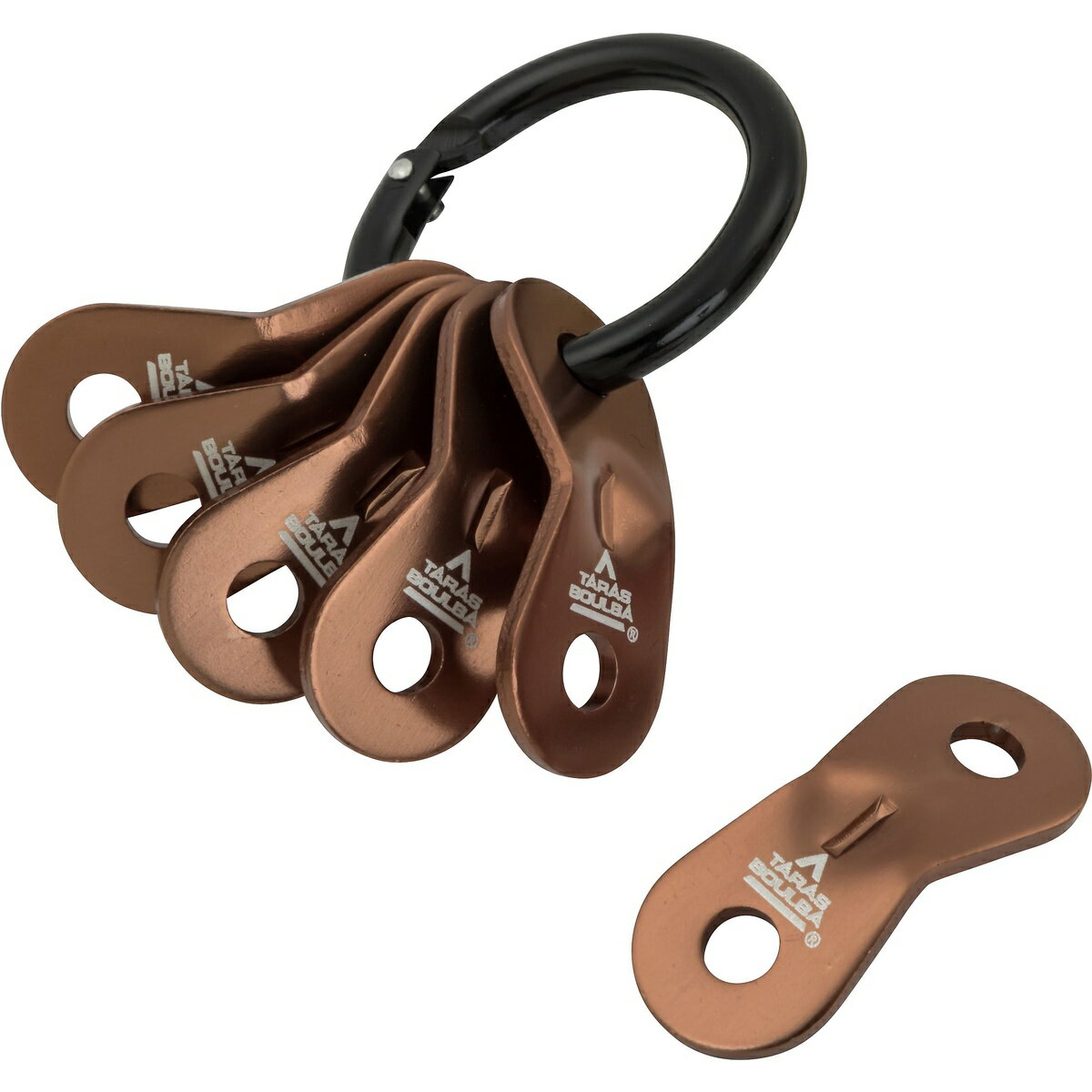 ● TARAS BOULBA(タラスブルバ) キャンプ用品 その他用品 アルミ自在（6個セット） ブロンズ TB-S19-015-023 BZ