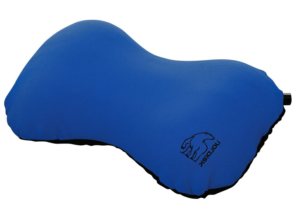 ノルディスク ピロー アフテン NORDISK Aften peanut shape Pillow Limoges Blue/Black[114040] (キャンプ用品 アウトドア)【kenko1710】【SUMMER_D18】