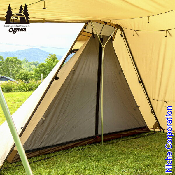 オガワキャンパル(ogawa) ツインクレスタ ハーフインナー 3576 キャンプ用品