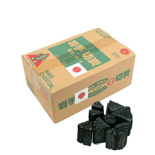 ユニフレーム 岩手切炭3kg 箱入リ |アウトドア アウトドア用品 アウトドアー 用品 アウトドアグッズ キャンプ キャンプ用品