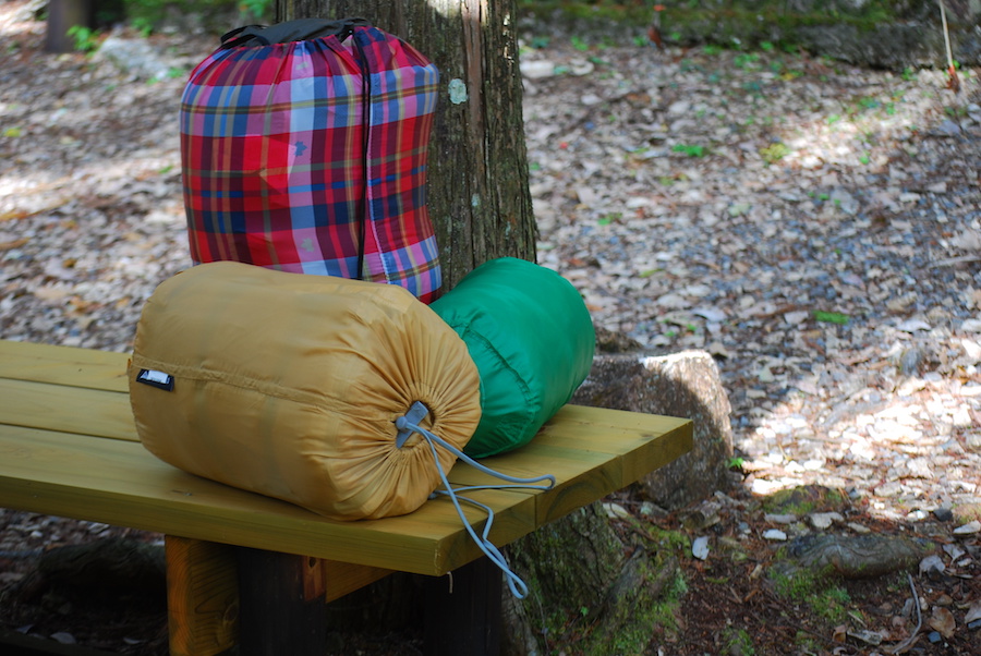 寝袋画像